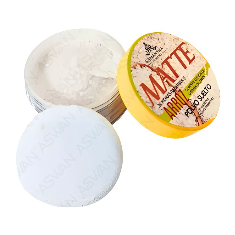 GENERICO - Matte Waterproof Polvo Suelto de Arroz 15 g - SAMANTHA