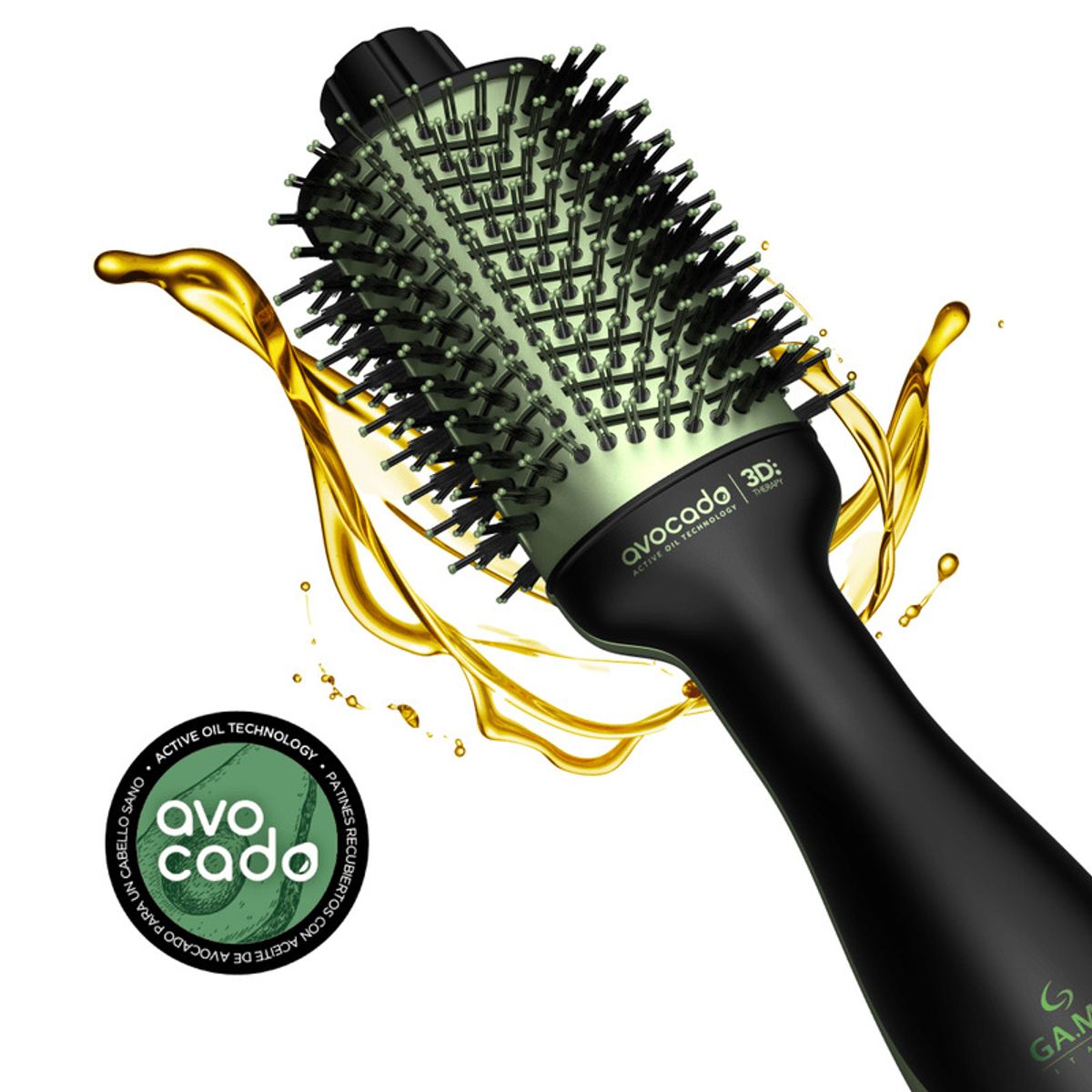 GAMA - Cepillo Avocado 3D Therapy Gama HDCBR0000000468