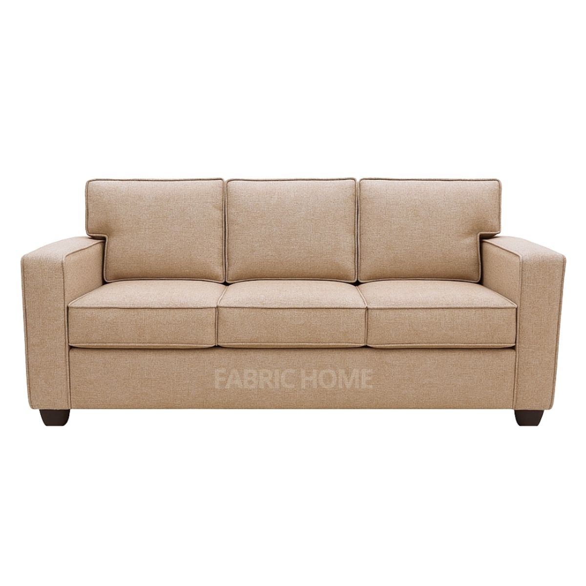 GENERICO - Sofá 3 Cuerpos Reims - Beige Oscuro