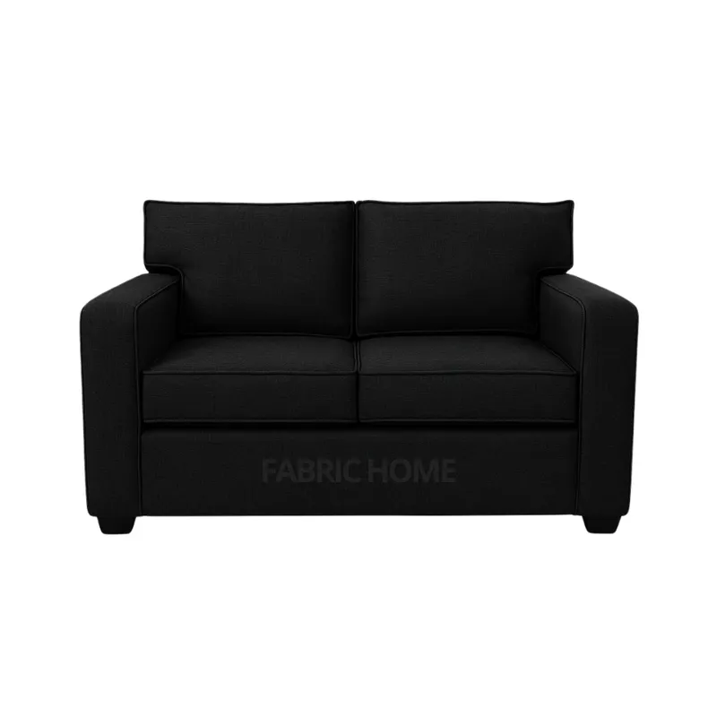 GENERICO - Sofá 2 Cuerpos Reims - Negro
