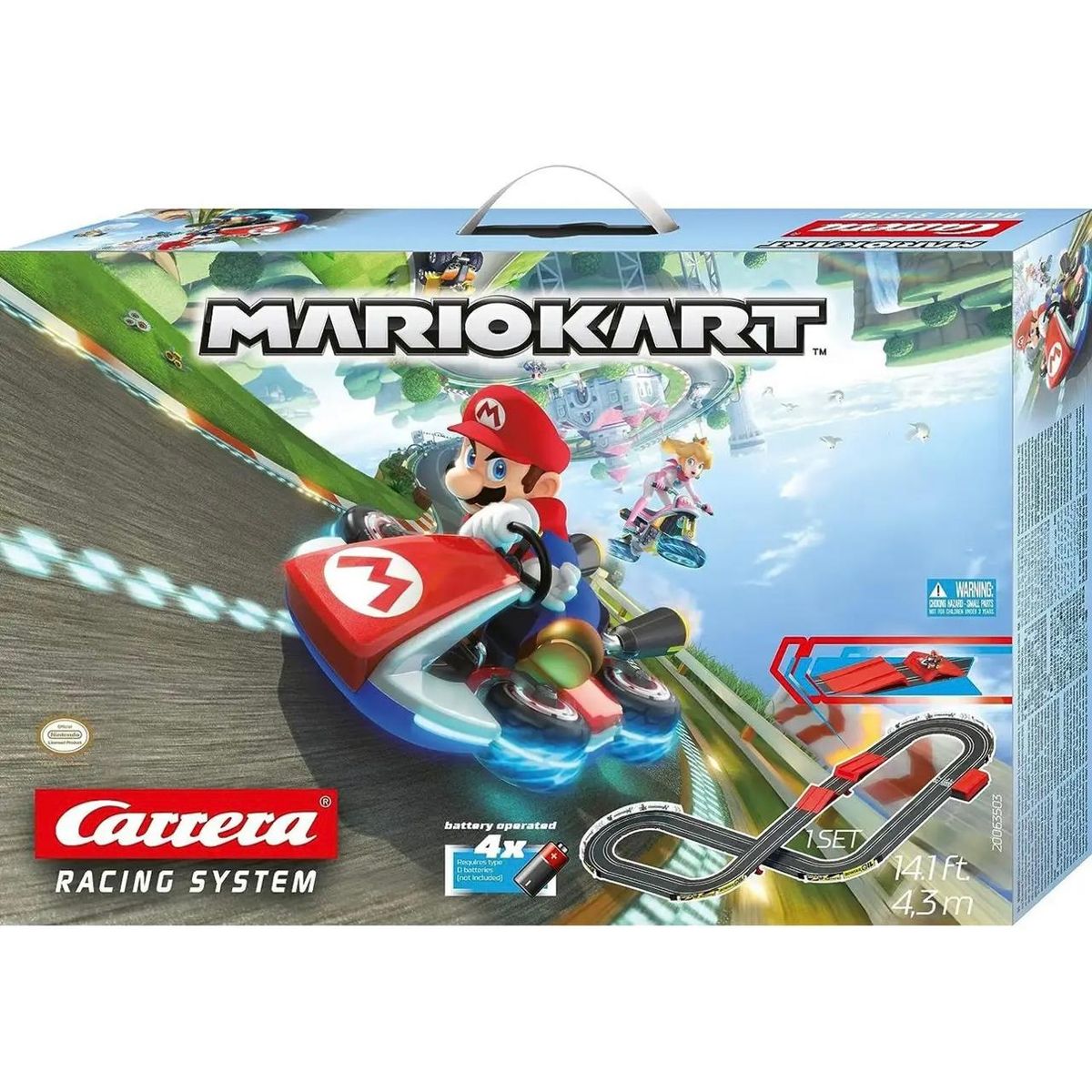 CARRERA - PISTA DE CARRERAS MARIO KART 8 SERIE GO