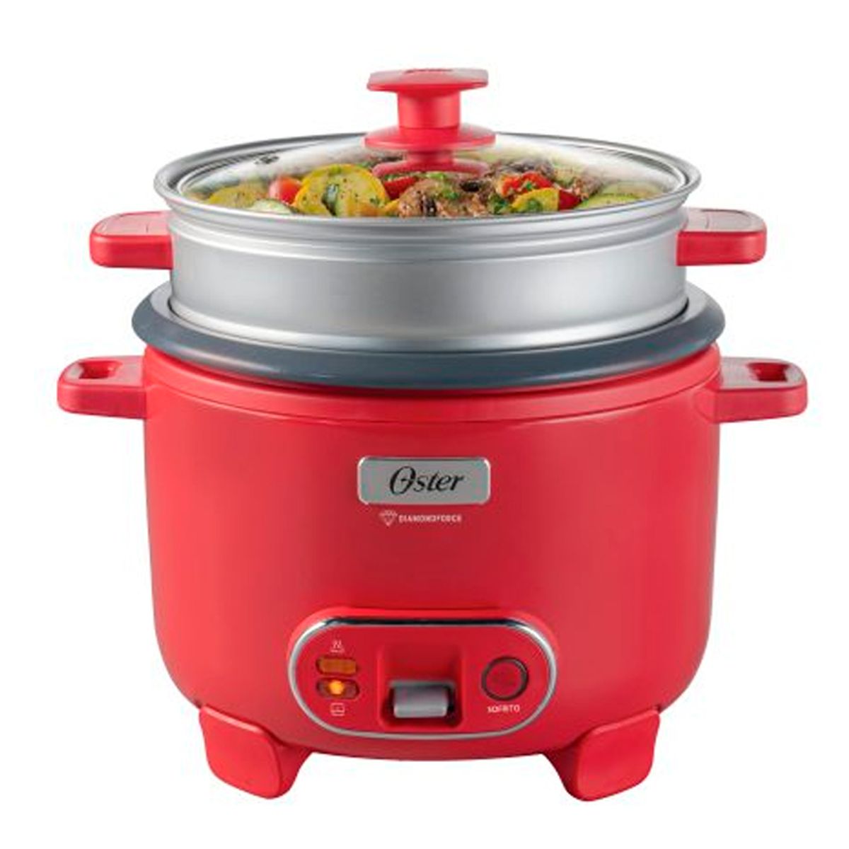 OSTER - Olla Arrocera de 1.8 Lts Oster Funcion Sofrito con Vaporera CKSTRC10DFPNK