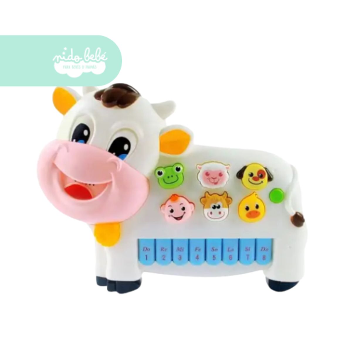 BABY - Vaca Musical de Juguete Musical Interactivo para bebe