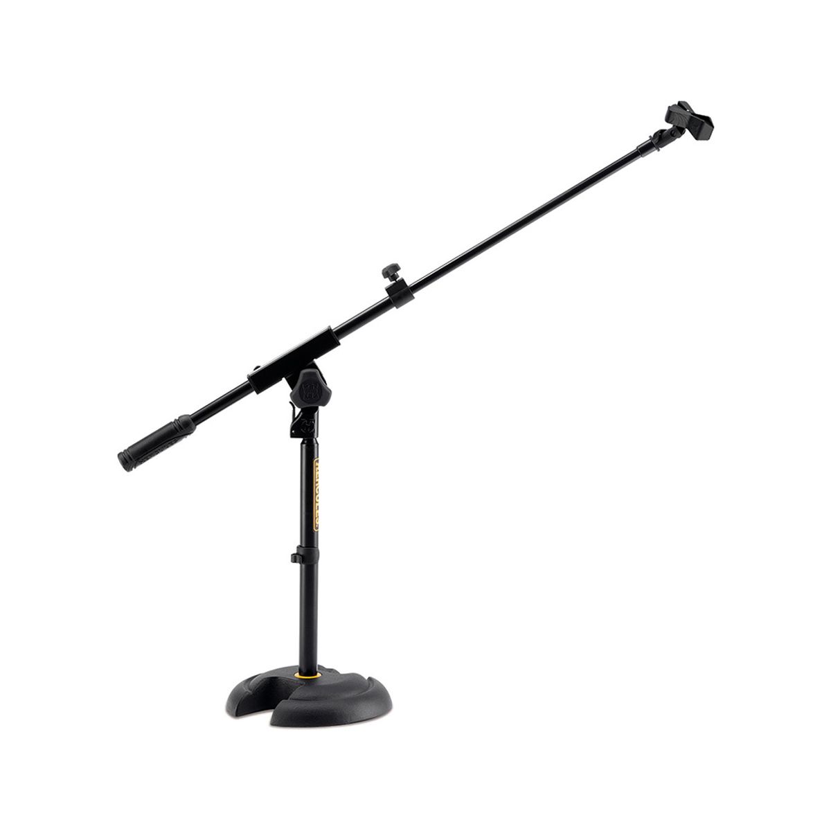 HERCULES - Hercules Stand Pedestal con Clip de Pluma para microfono - MS120B