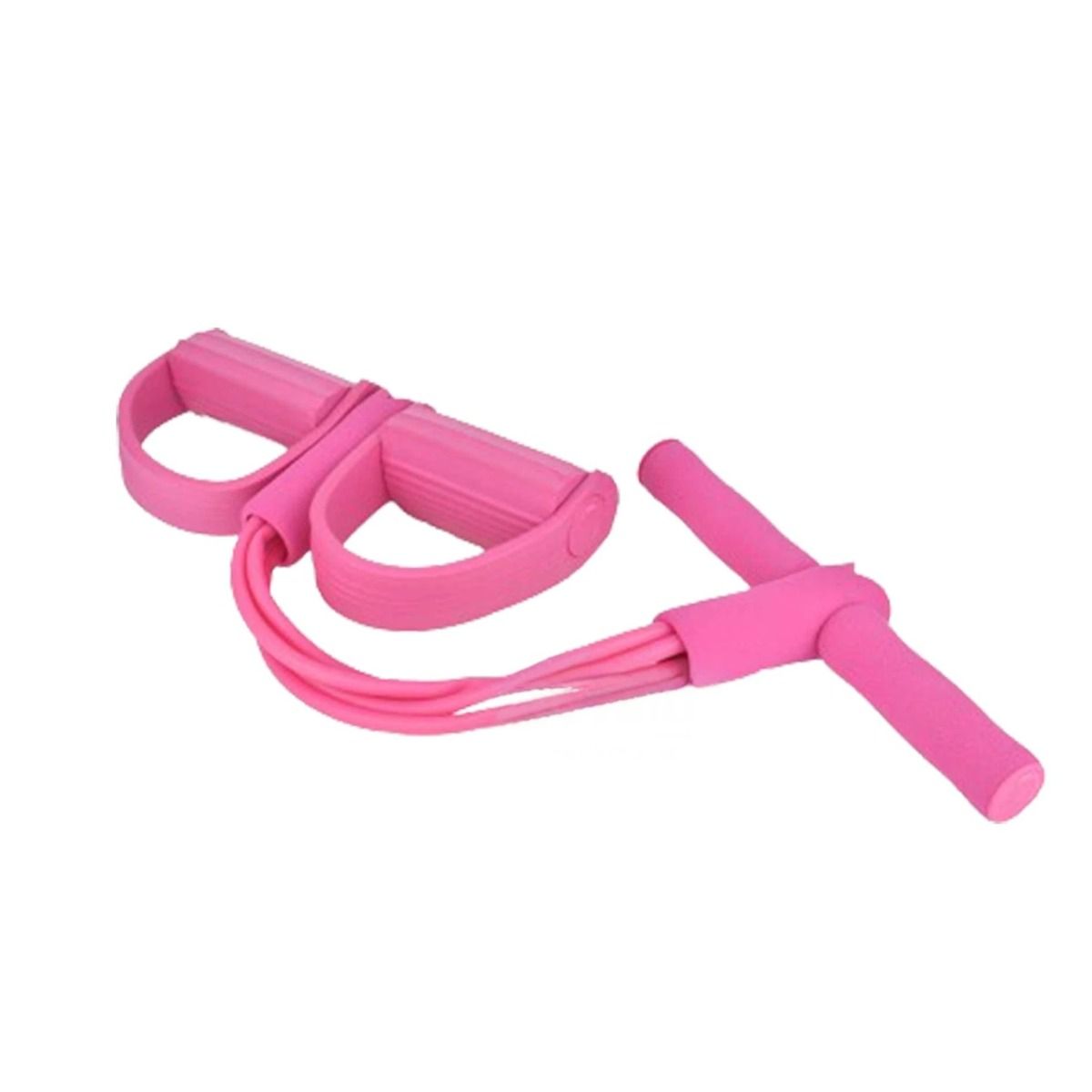 RYBIU IMPORT - Pack4 Liga Resistente para Gym en Rosado Y+Ligas de Regalo