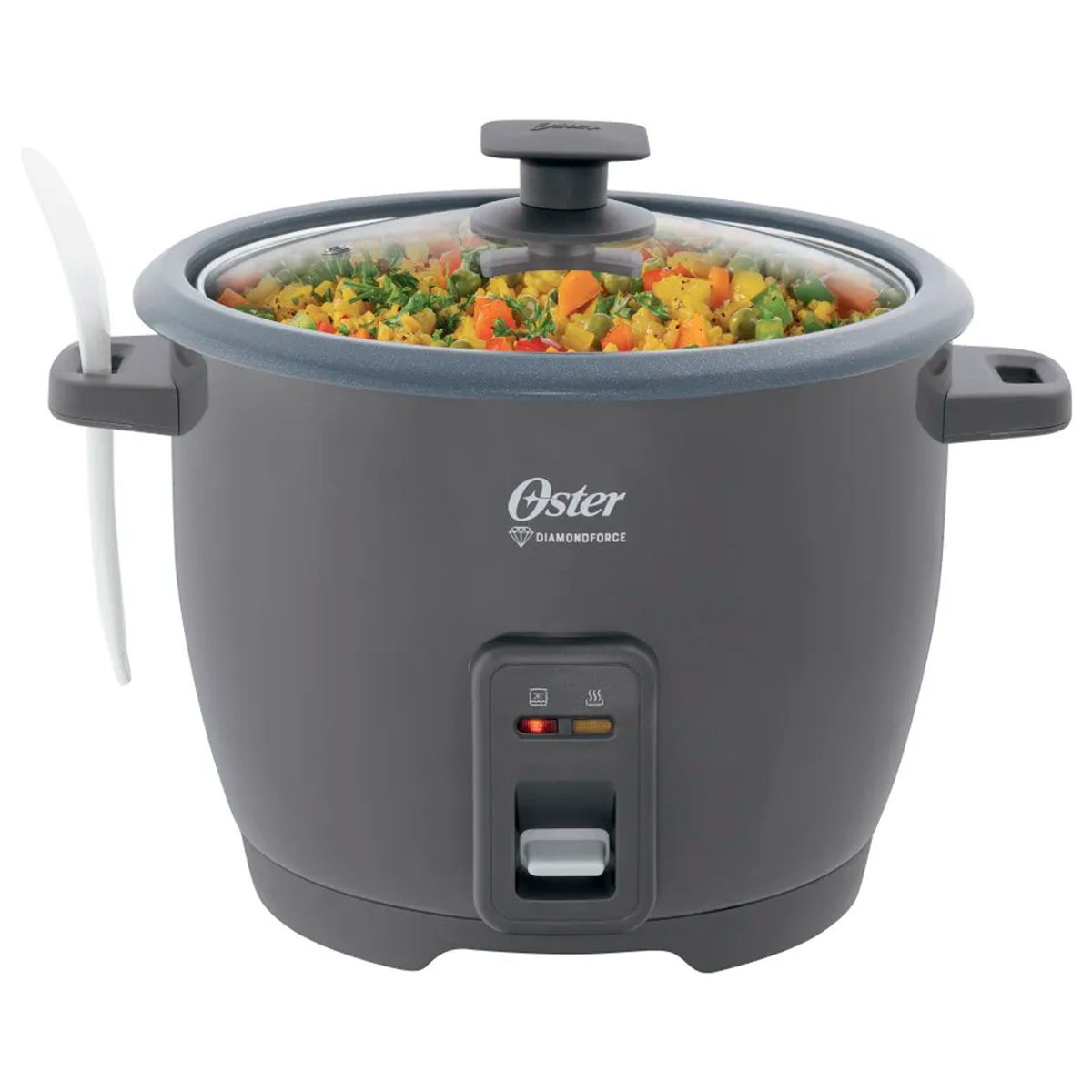 OSTER - Olla Arrocera de 1.8 Lts Oster Recubrimiento Antiadherente DiamondForce CKSTRCB10DFSKE