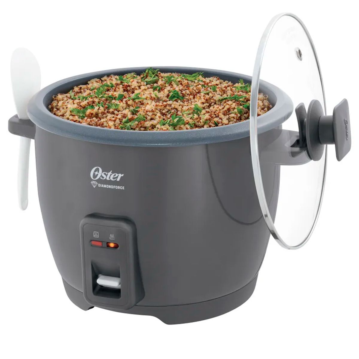 OSTER - Olla Arrocera de 1.8 Lts Oster Recubrimiento Antiadherente DiamondForce CKSTRCB10DFSKE