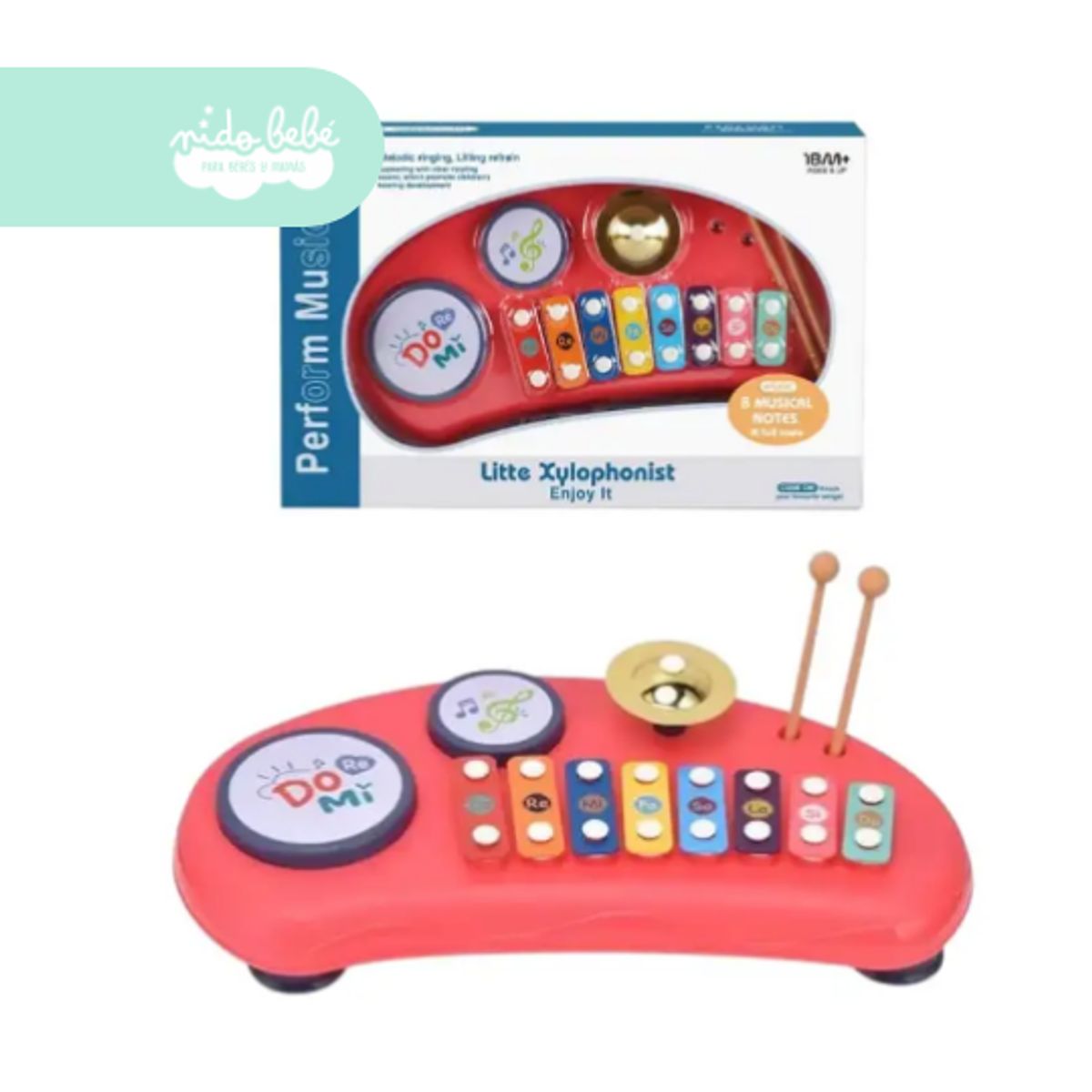 Baby - juego didactico musical xilofono de bebe