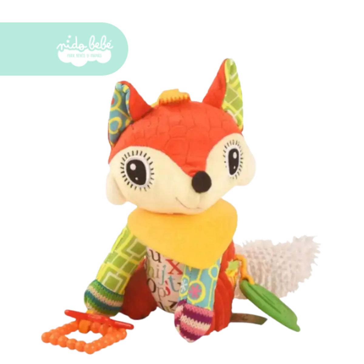 BABY - peluche musical de zorro didactico de bebe