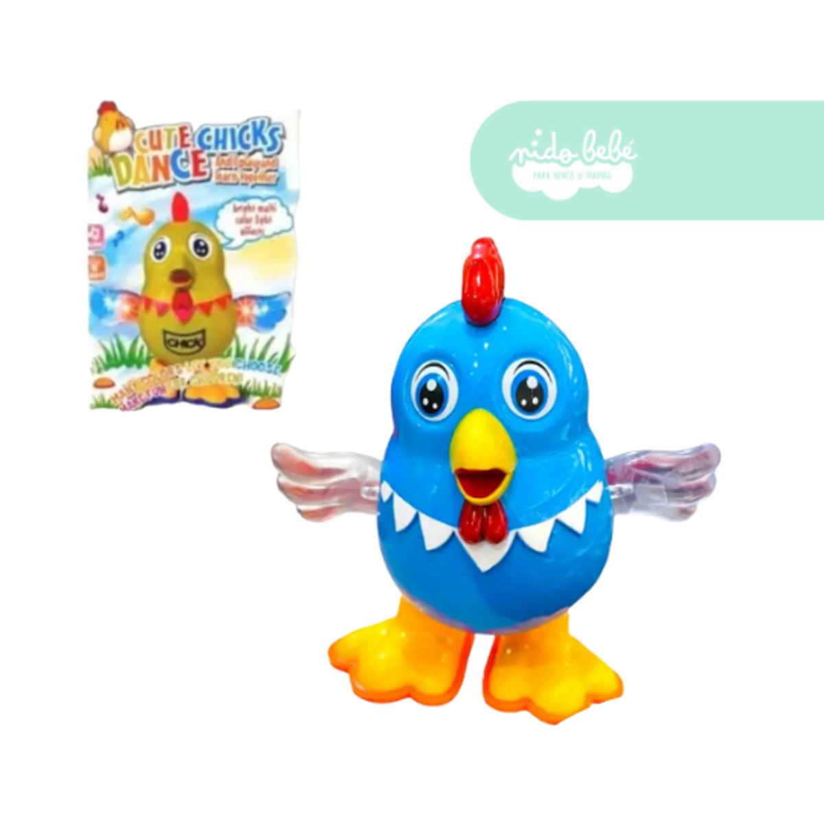 BABY - juguete de la Gallina Pintadita de bebe