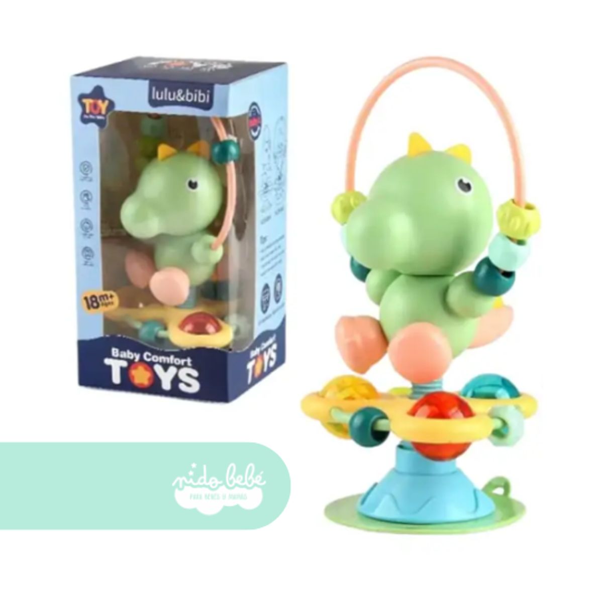 BABY - juguete sonajero de dino de bebe