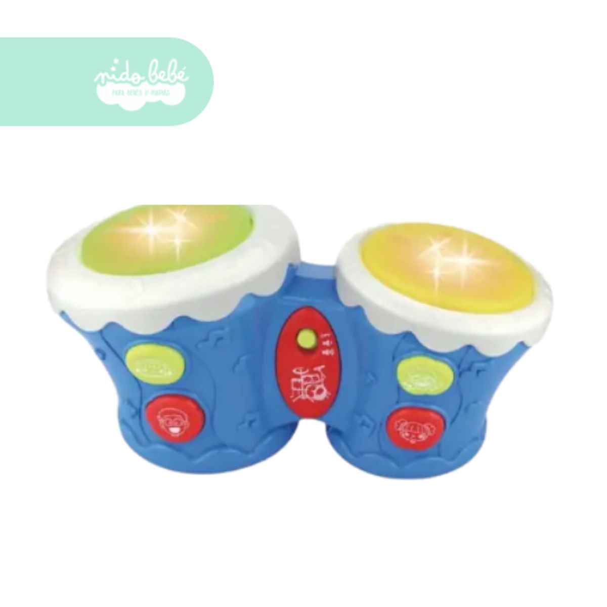 BABY - Tambores musicales de bebe blue