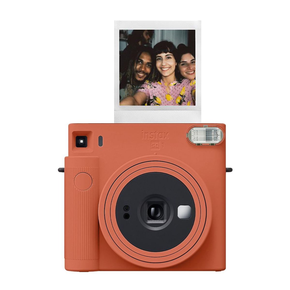FUJIFILM - Camara FUJIFILM Instax Square SQ1 Naranja Terracota