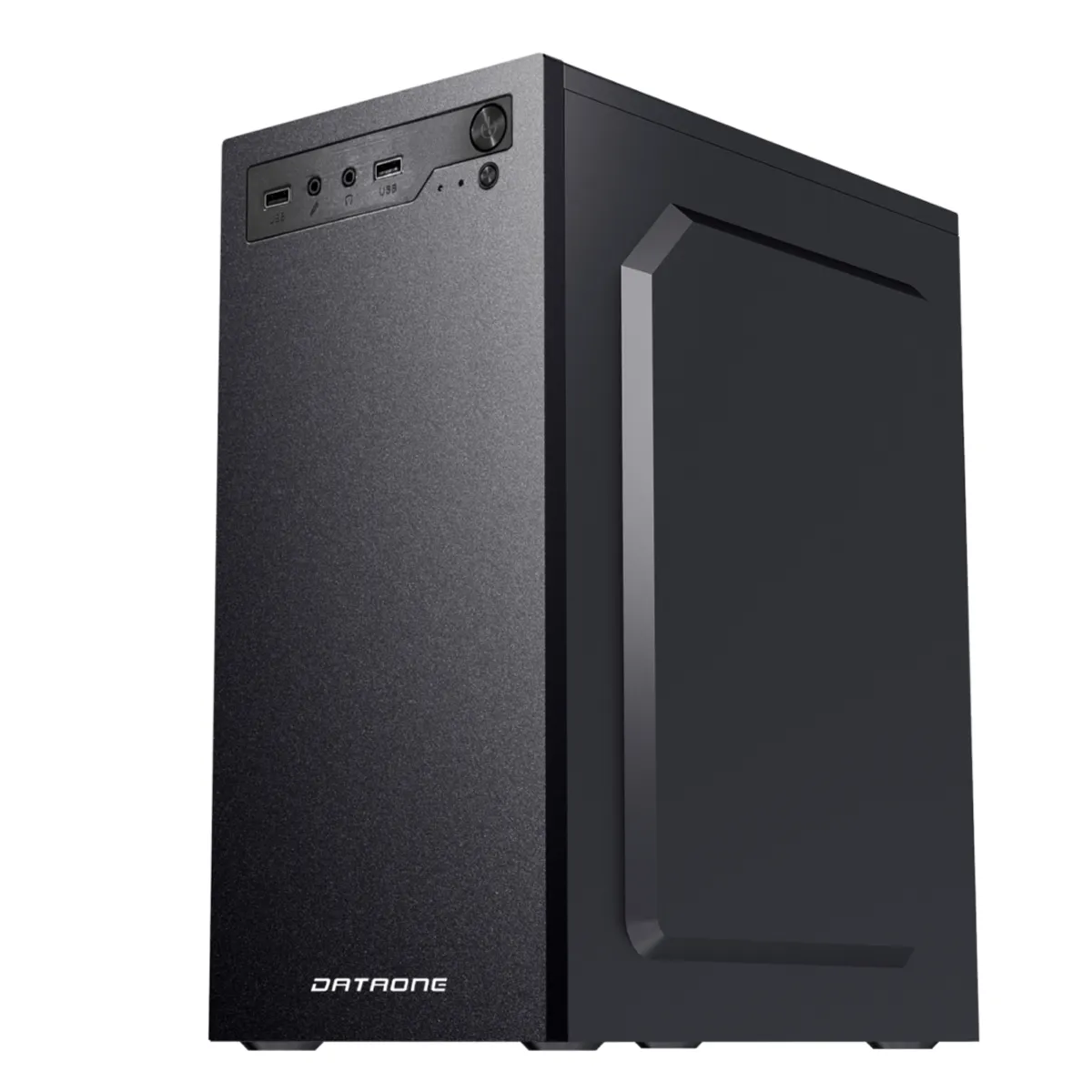 DATAONE - CASE PARA CPU PC DE OFICINA CON FUENTE PODER DATAONE NOVA T12