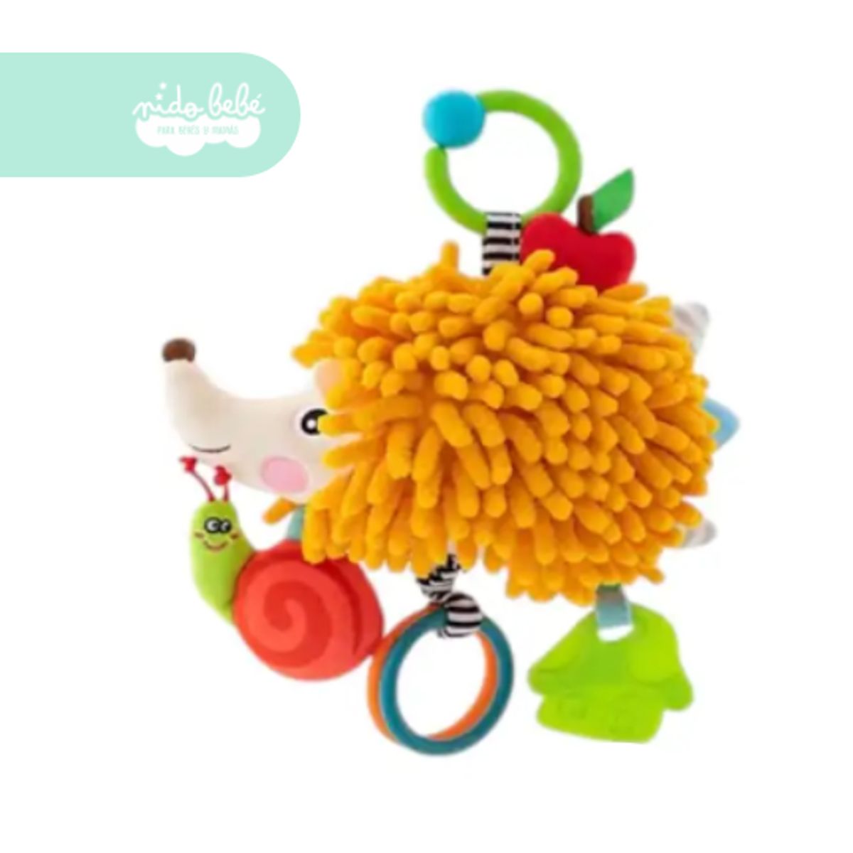 BABY - juguete sonajero de erizo para bebe