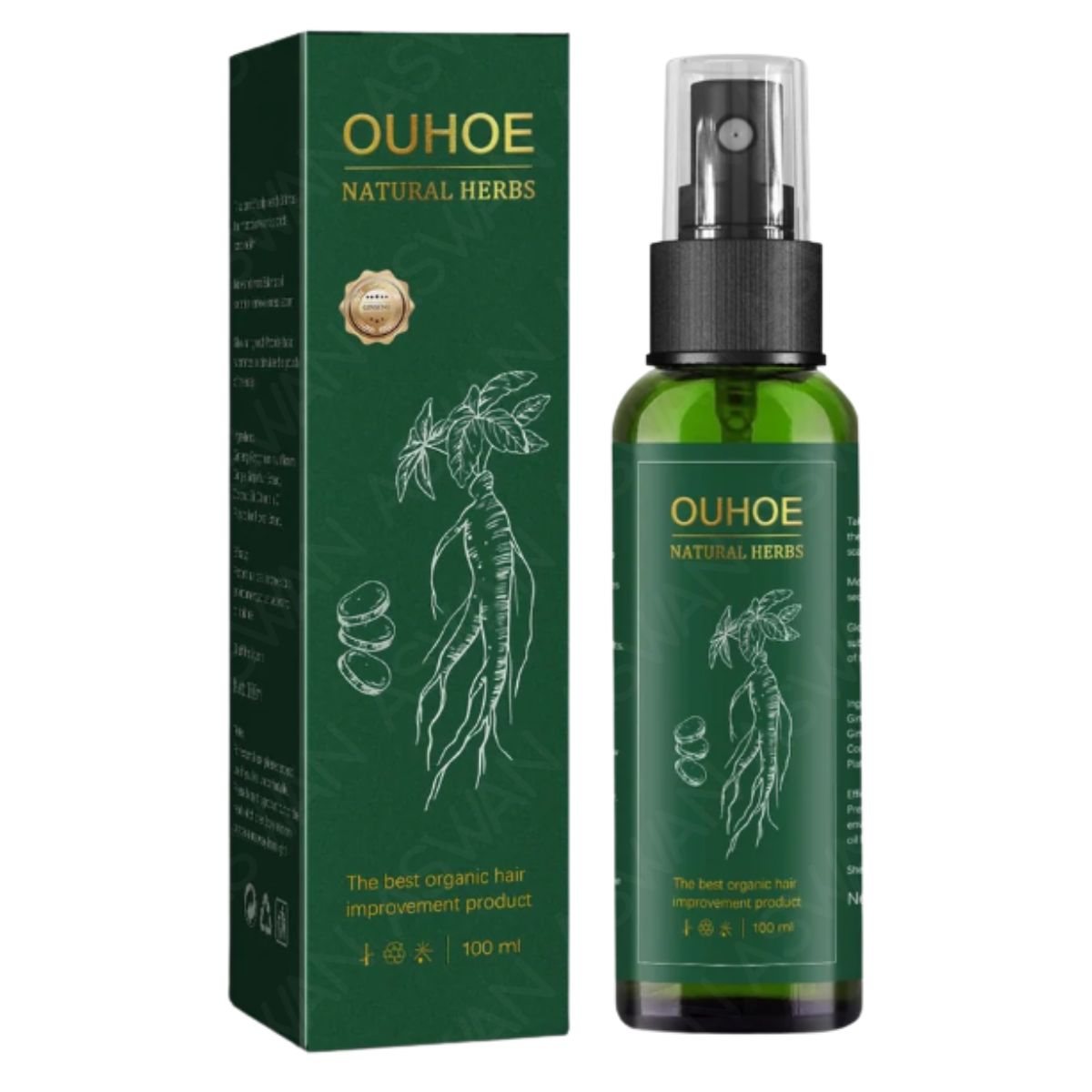 GENERICO - Elixir para el crecimiento del cabello 100 ml  Ouhoe