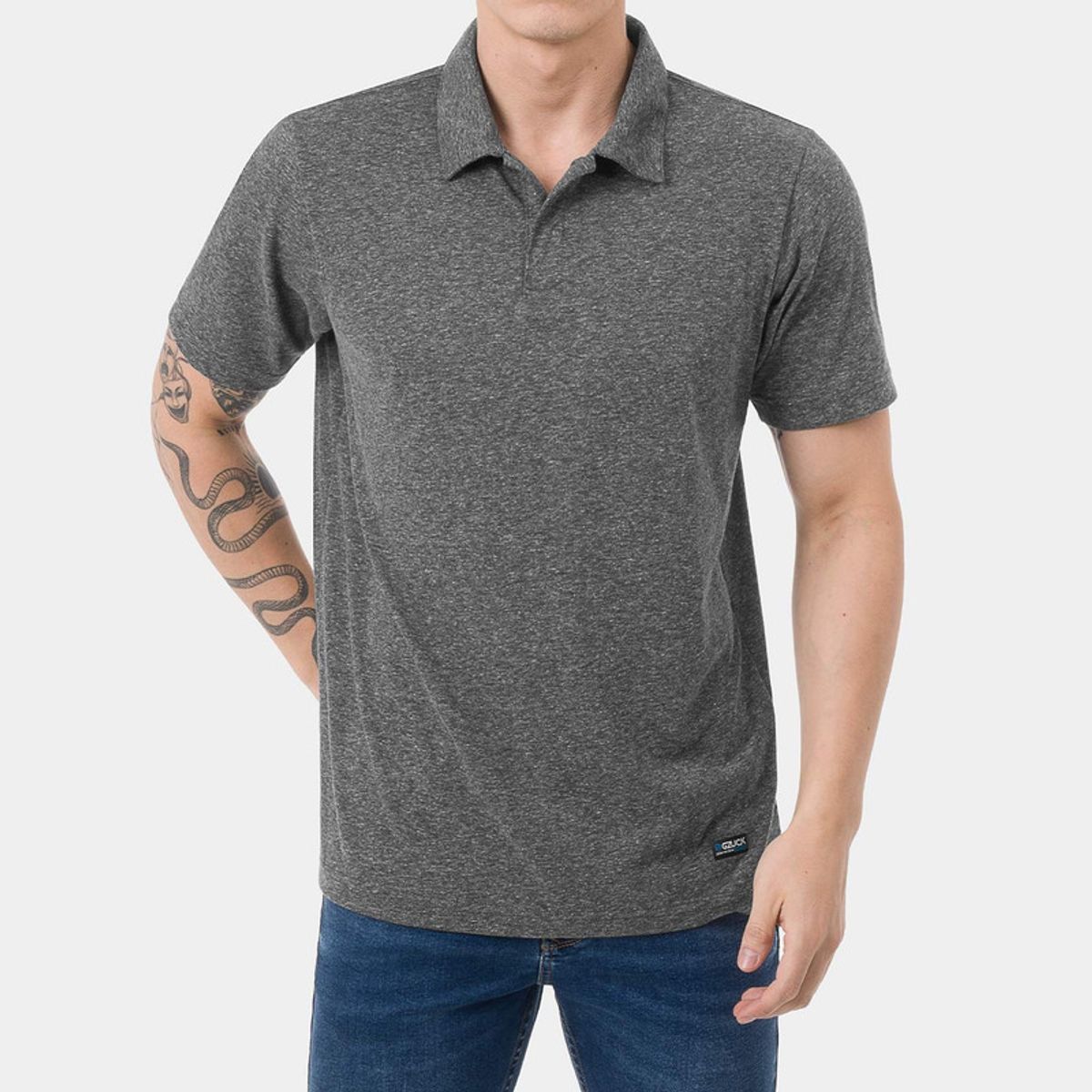 GZUCK - Polo Box Jersey Hombre Olzort Gzuck