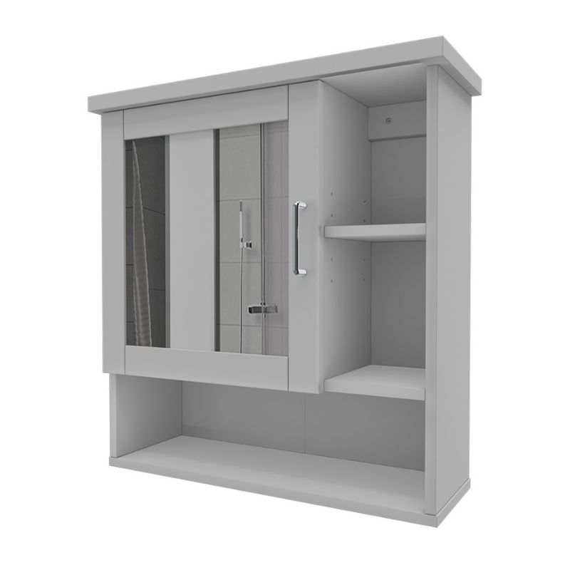 GENERICO - ORGANIZADOR DE BAÑO C ESPEJO - SOLAR WHITE