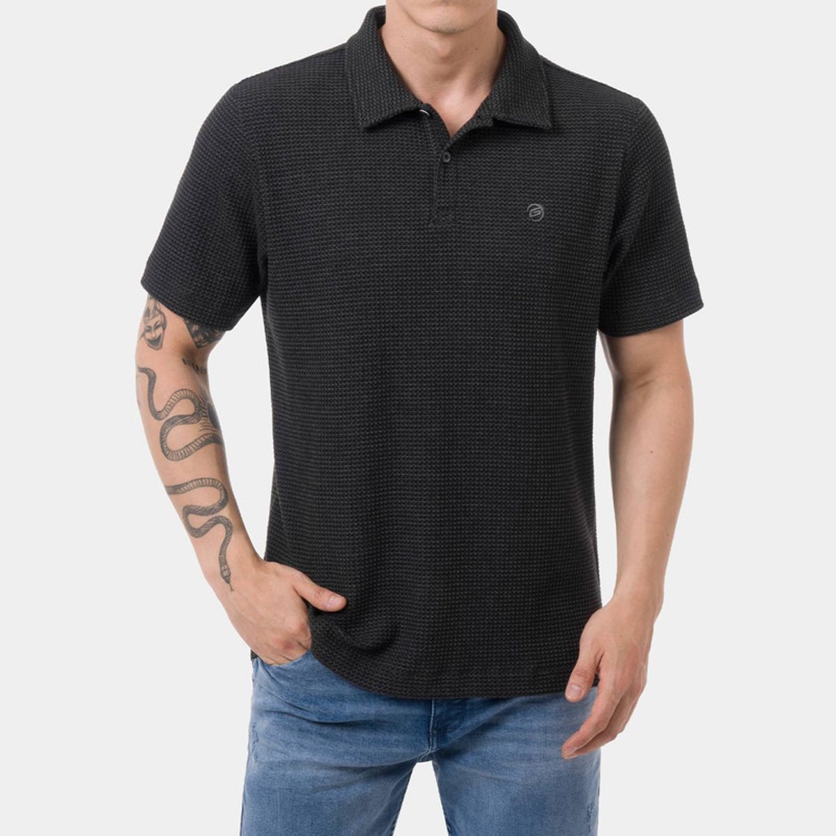 GZUCK - Polo Box Wafle Hombre Heldret Gzuck