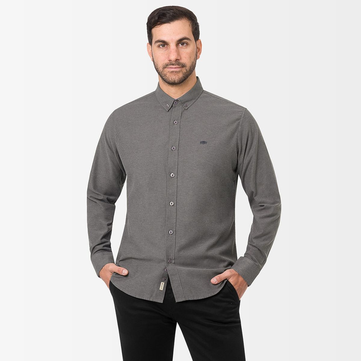 NORTON - Camisa Oxford Hombre Vitaliz Ml Norton