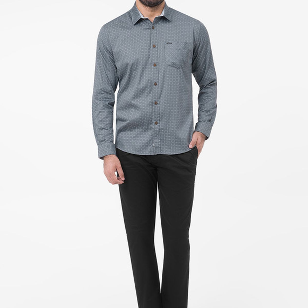 NORTON - Camisa Popelina Hombre Luis 0019 Ml Norton