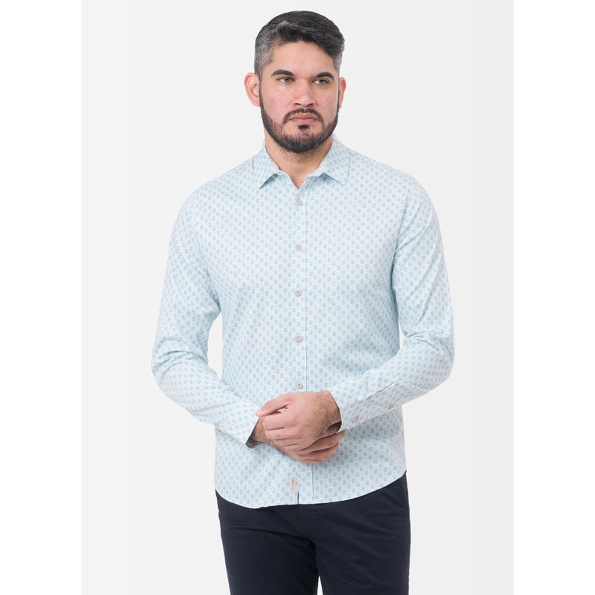 NORTON - Camisa Popelina Stretch Hombre Meikel Norton