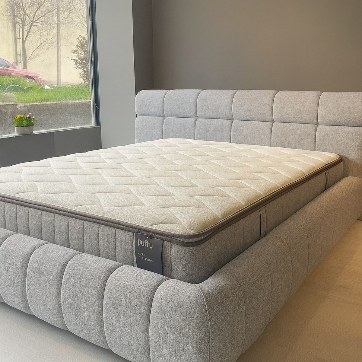 GENERICO - CAMA BOX TARIMA LUX KING PLATA