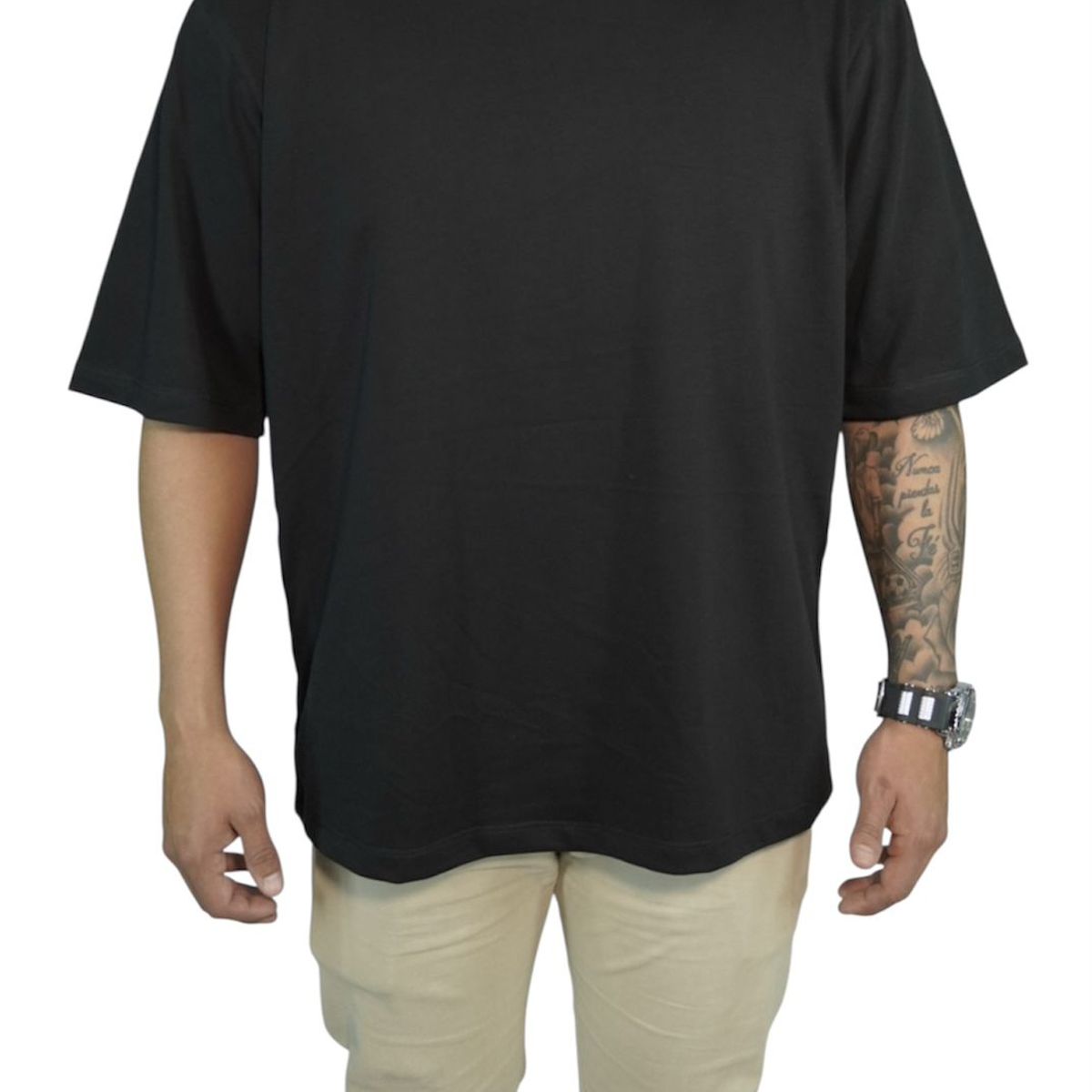 GENERICO - Polo Oversize de Algodon Para Hombre Unisex De Manga corta de 280GMS