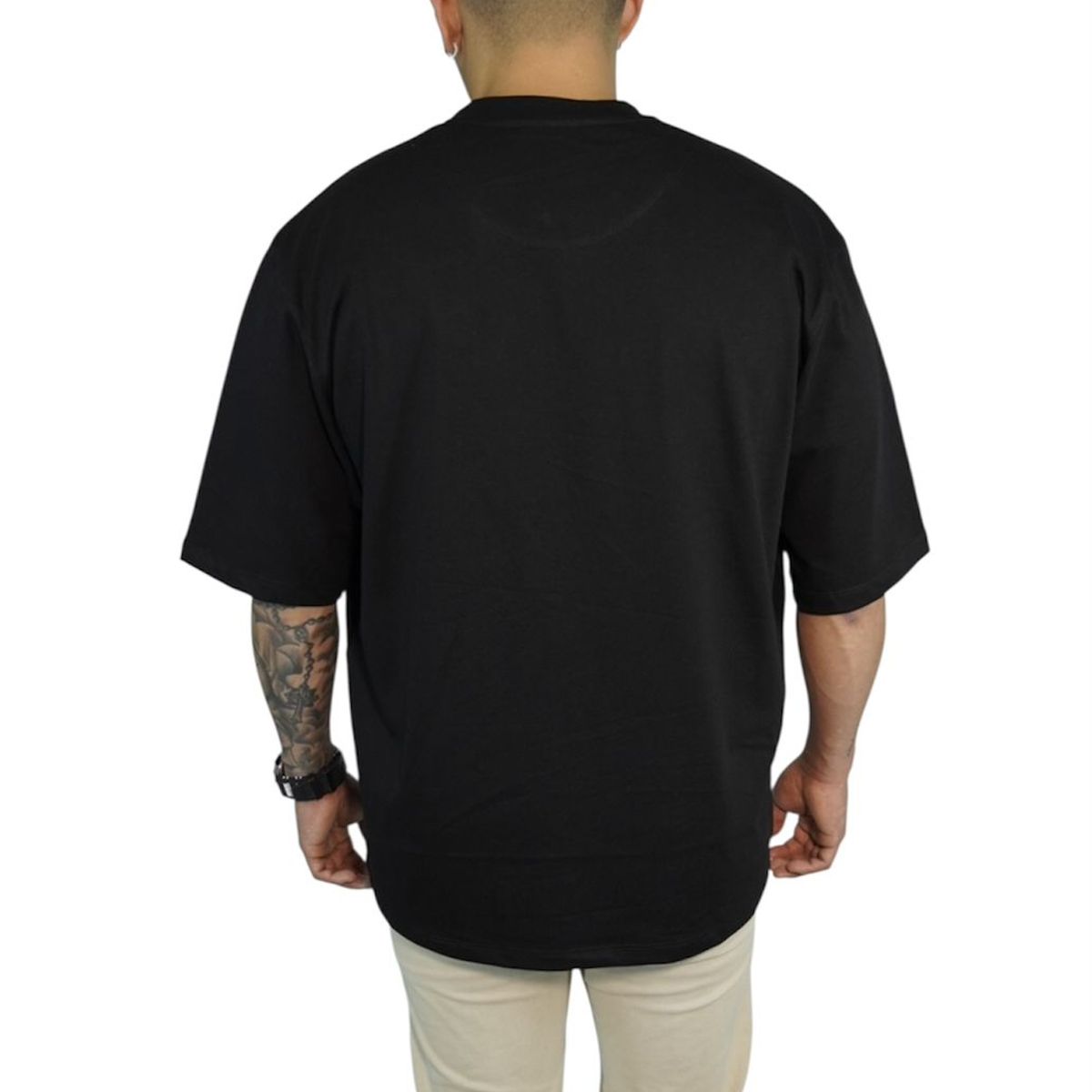 GENERICO - Polo Oversize de Algodon Para Hombre Unisex De Manga corta de 280GMS