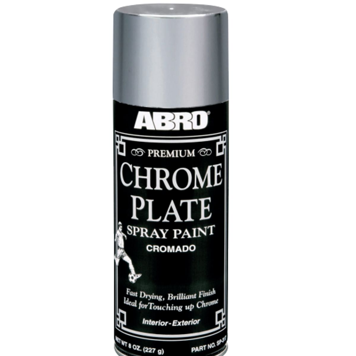 ABRO - PINTURA EN SPRAY METÁLICOS PREMIUM CROMO PLATA 317-C ABRO