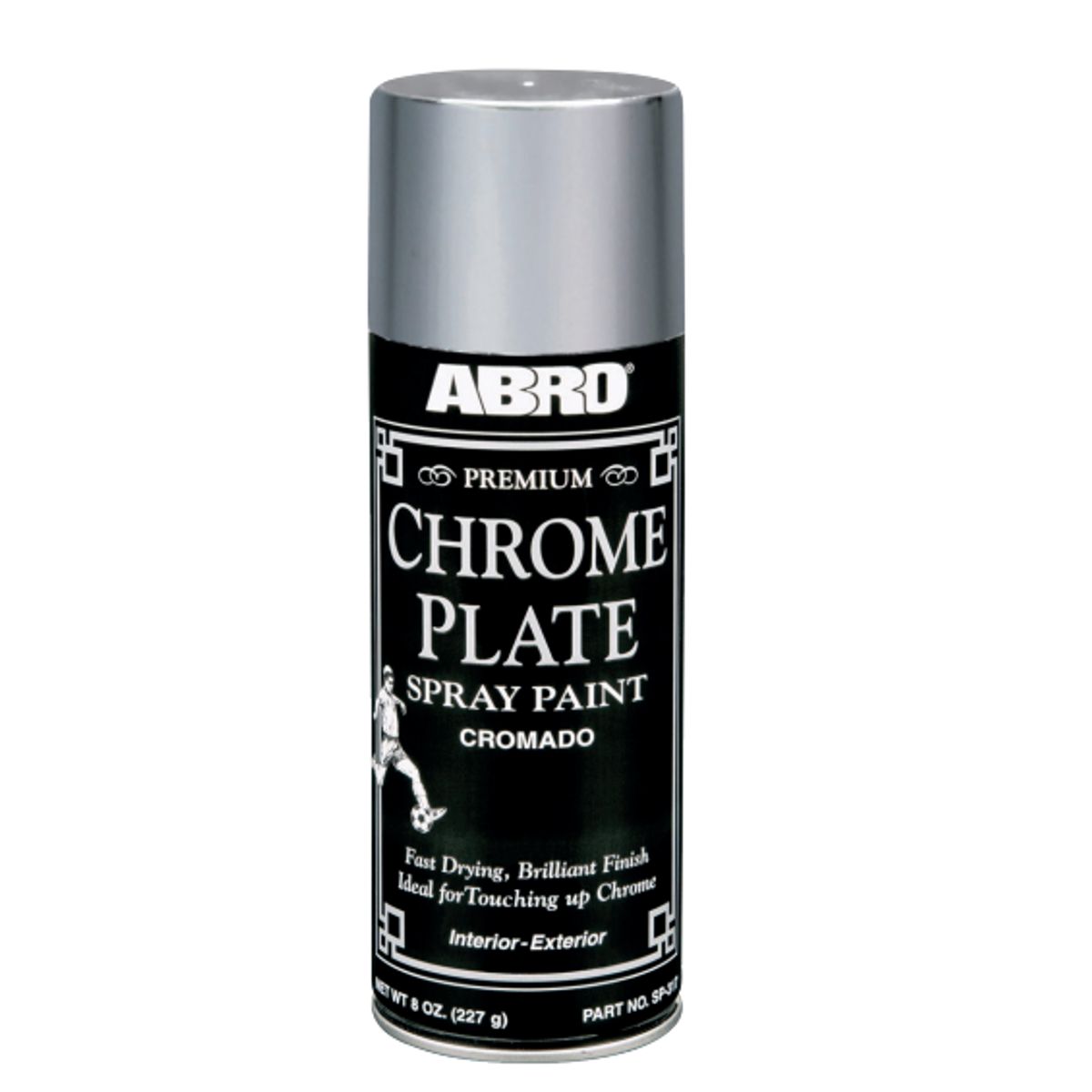 ABRO - PINTURA EN SPRAY METÁLICOS PREMIUM CROMO PLATA 317-C ABRO