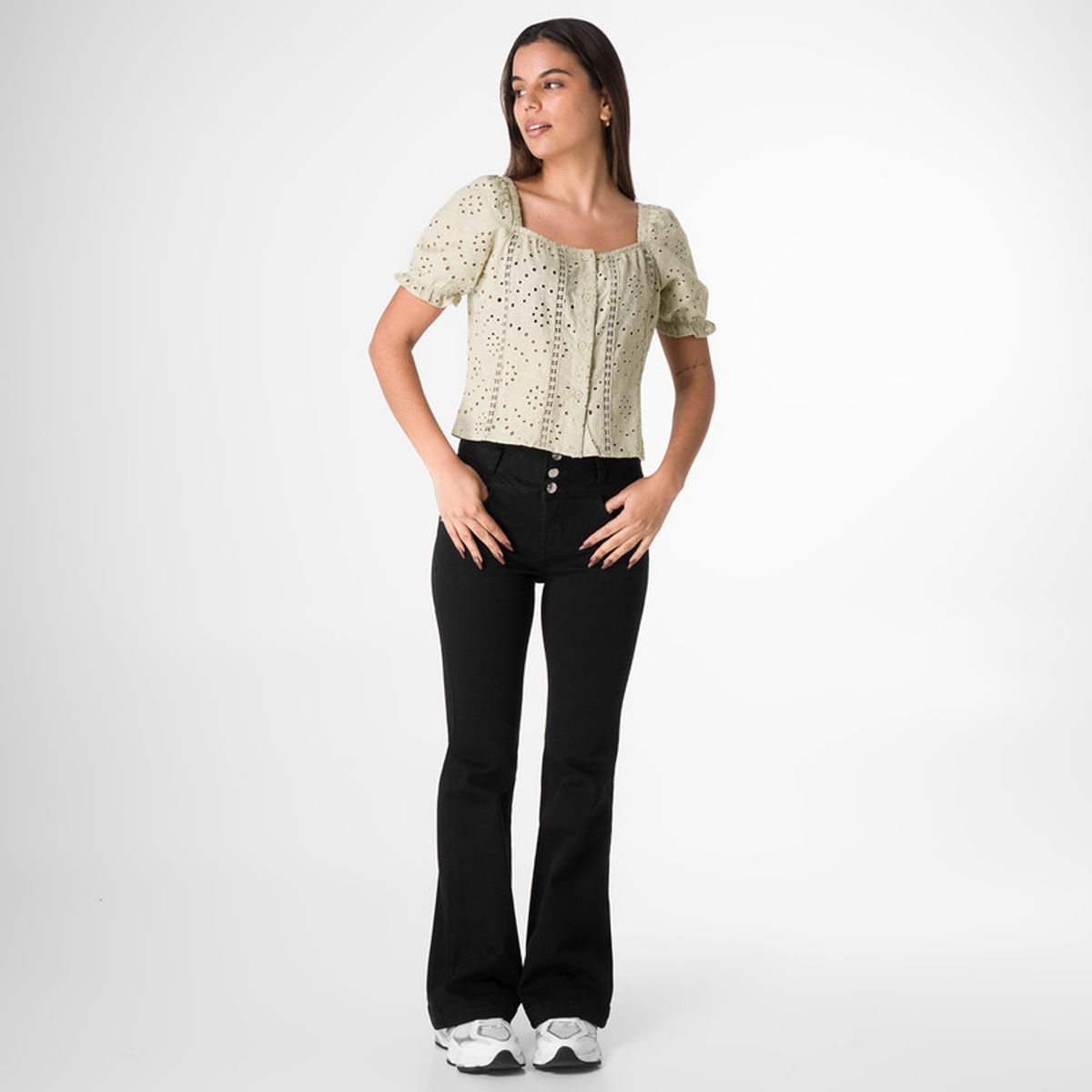 SQUEEZE - Blusa Brodery Mujer Veronna Squeeze