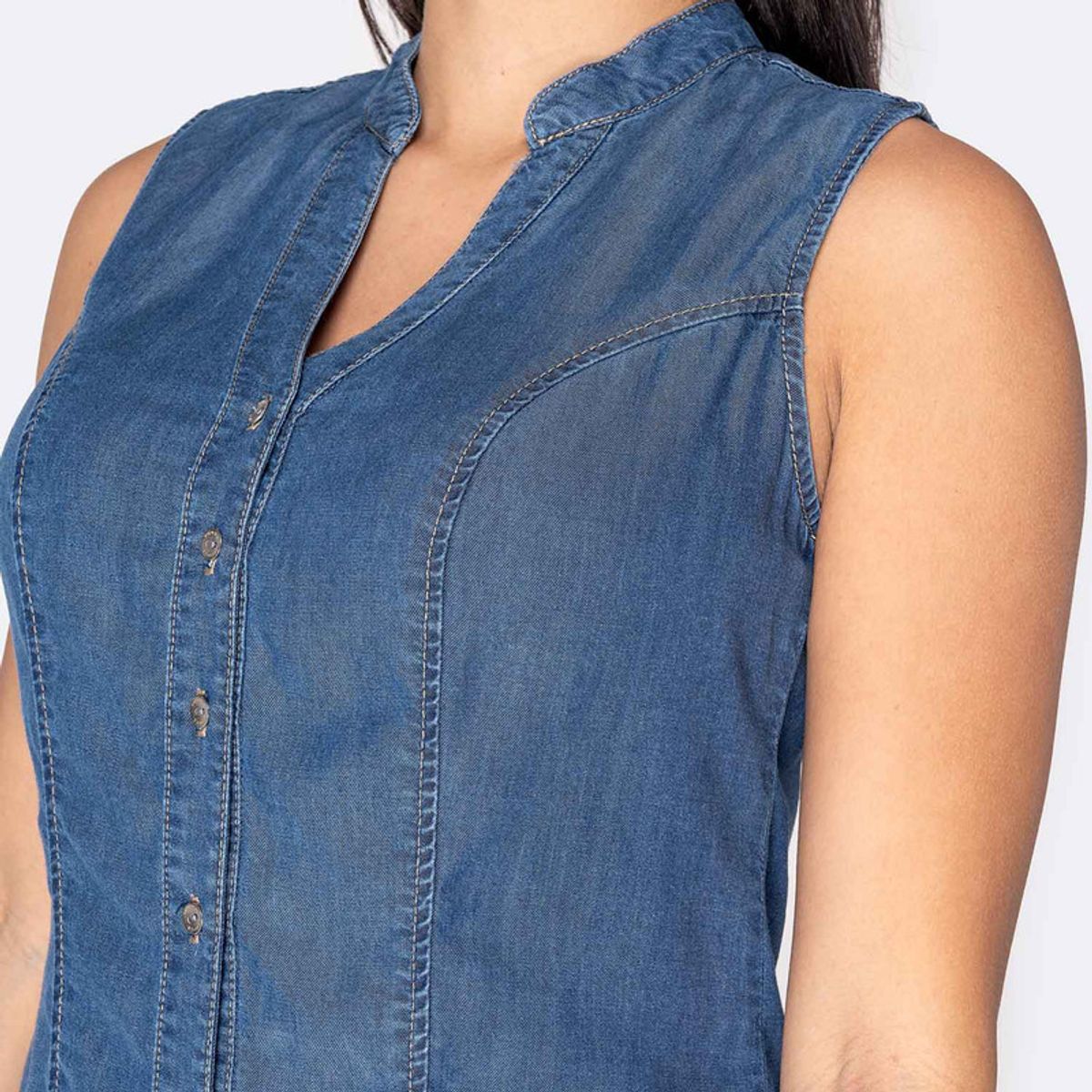 PIONIER - Blusa Denim Mujer Zulemi Pionier