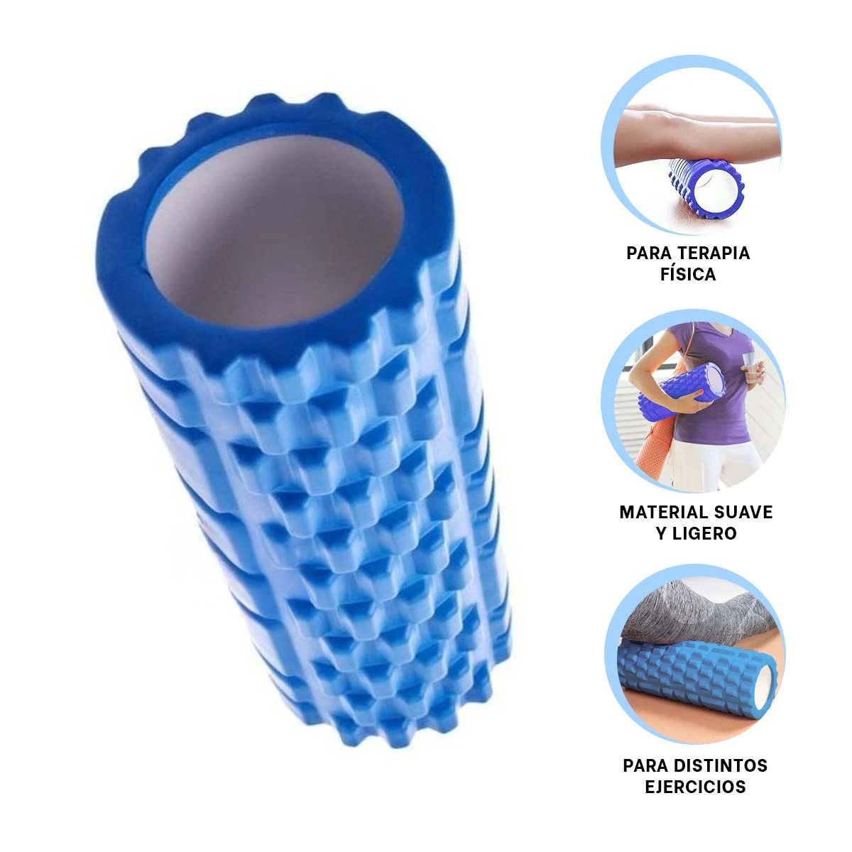 GENERICO - Pack6 Rueda Idonea y Roller en Celeste Y+Papel de Regalo