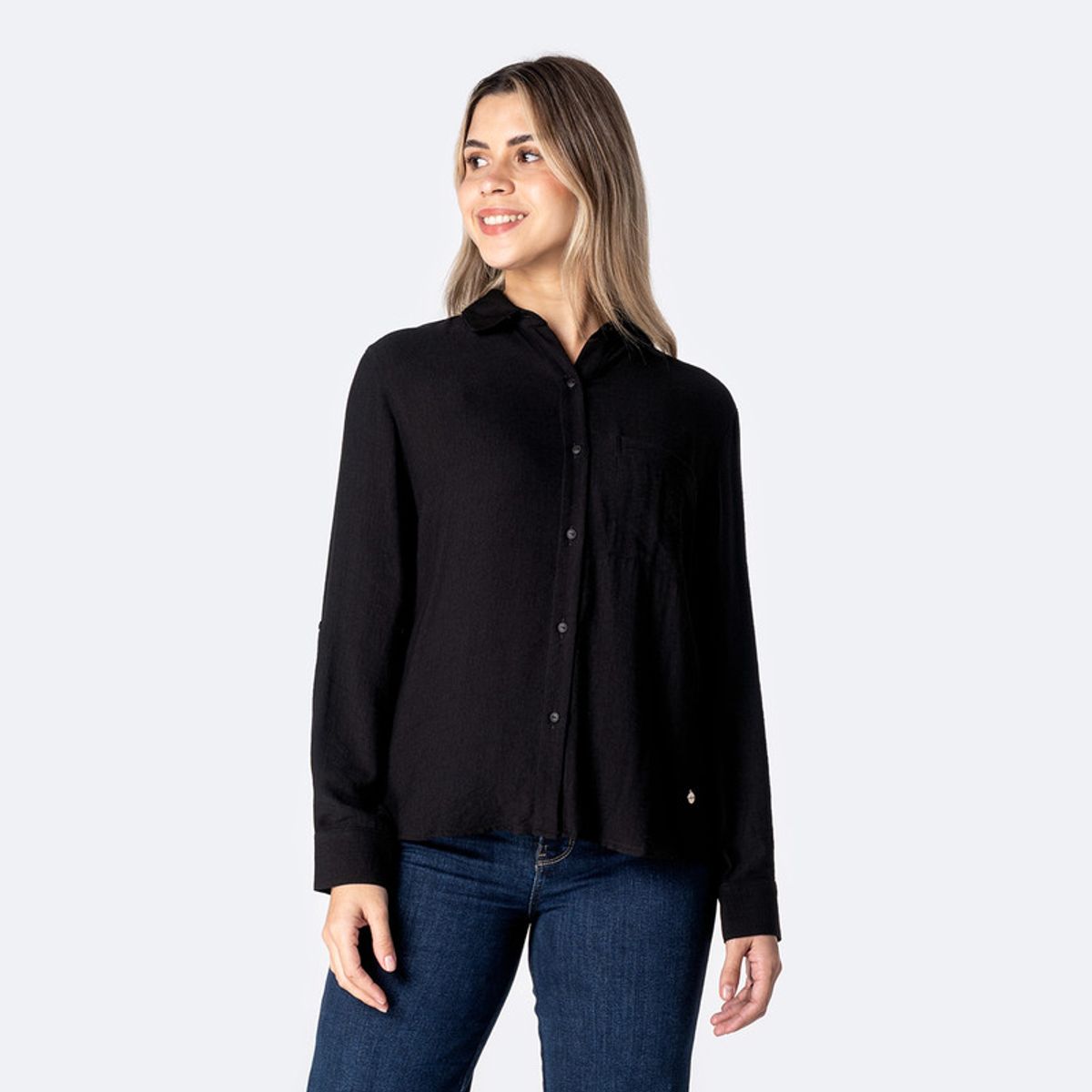 PIONIER - Blusa Popelina Mujer Alezcia Pionier