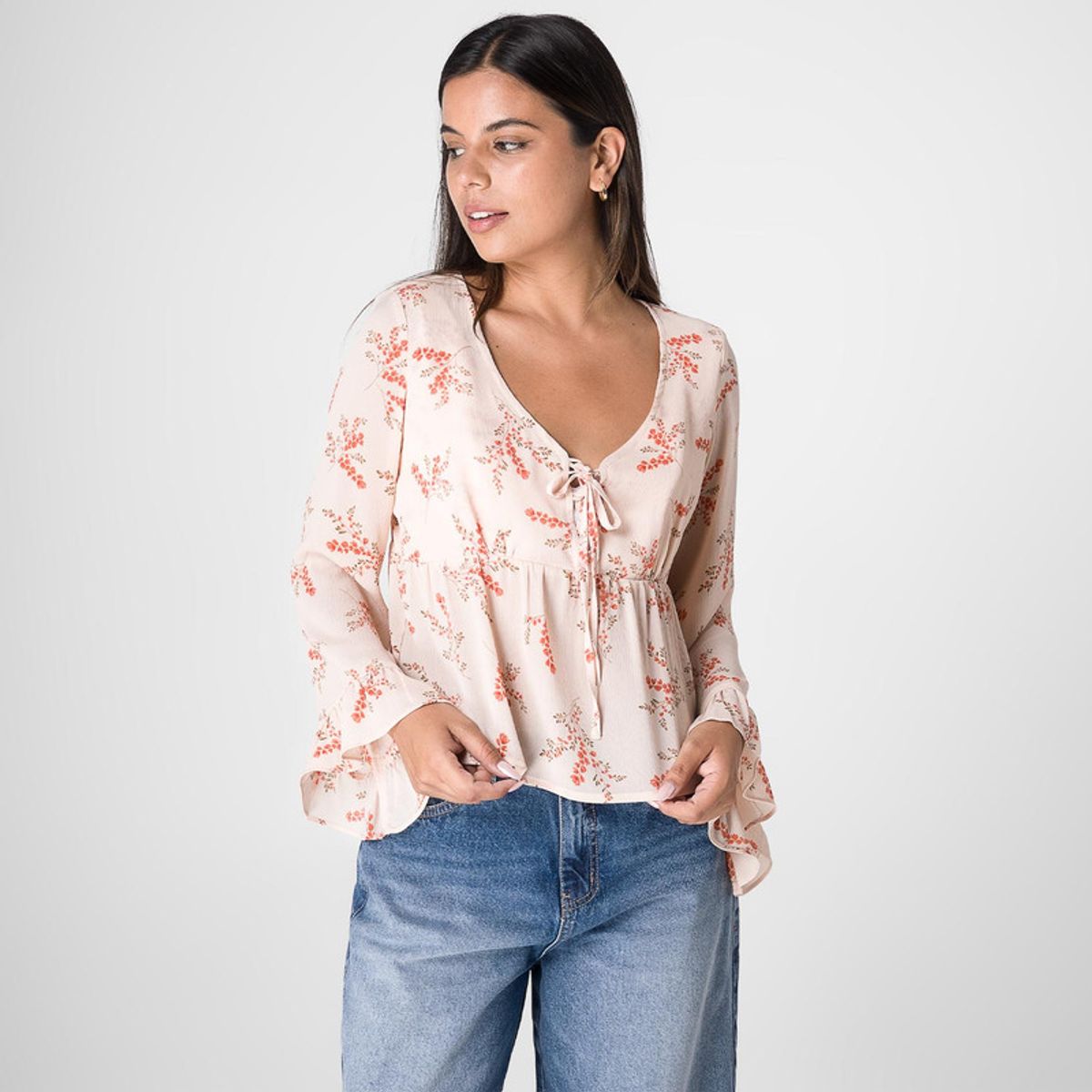 SQUEEZE - Blusa Gasa Mujer Opheliea Squeeze
