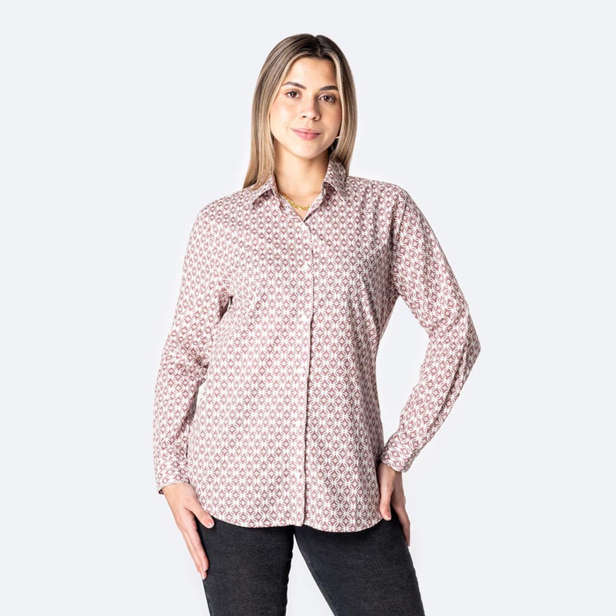 PIONIER - Blusa Moda Popelina Jhanyh Mujer
