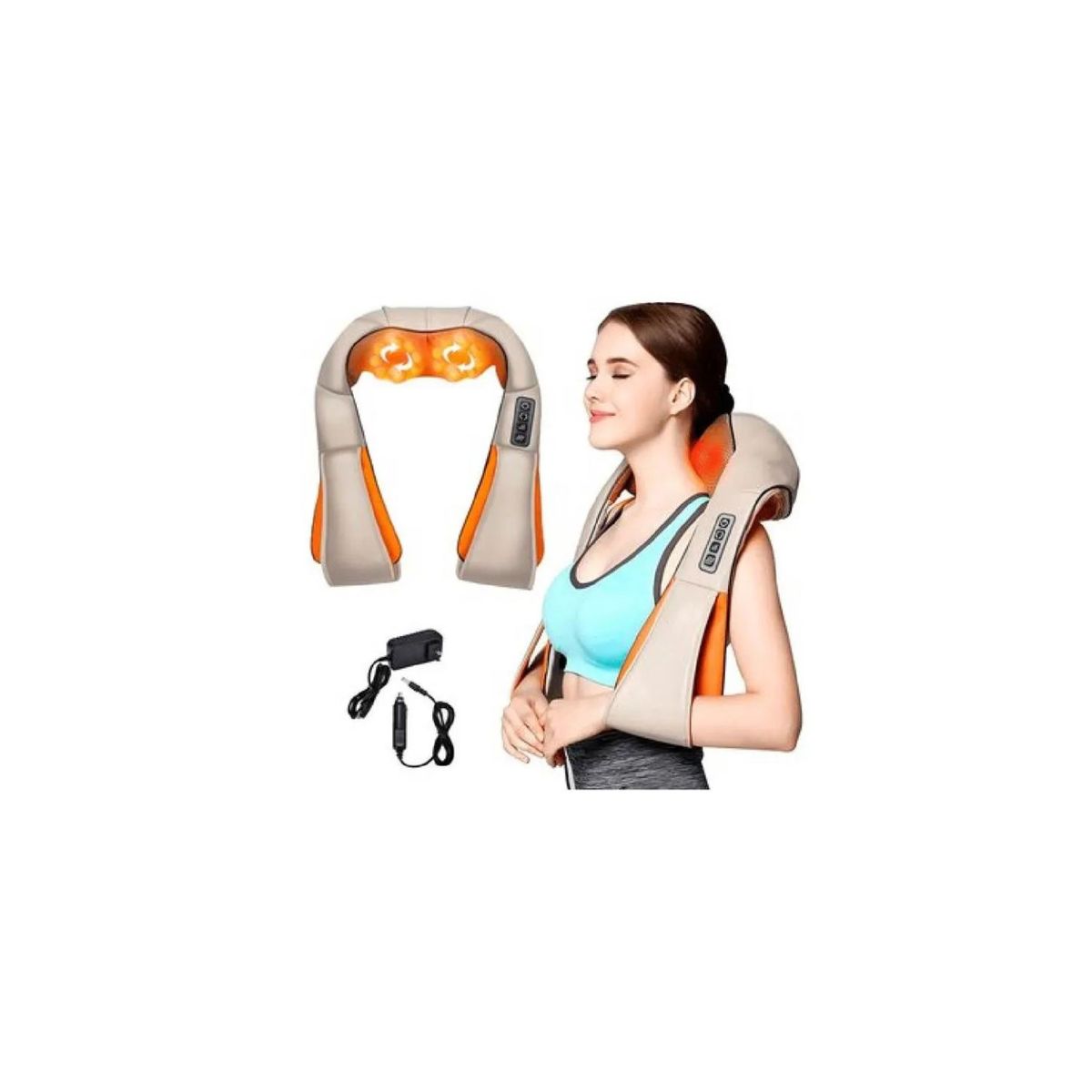 ROHS - Masajeador Cuello Espalda Hombros Calor Infrarrojo