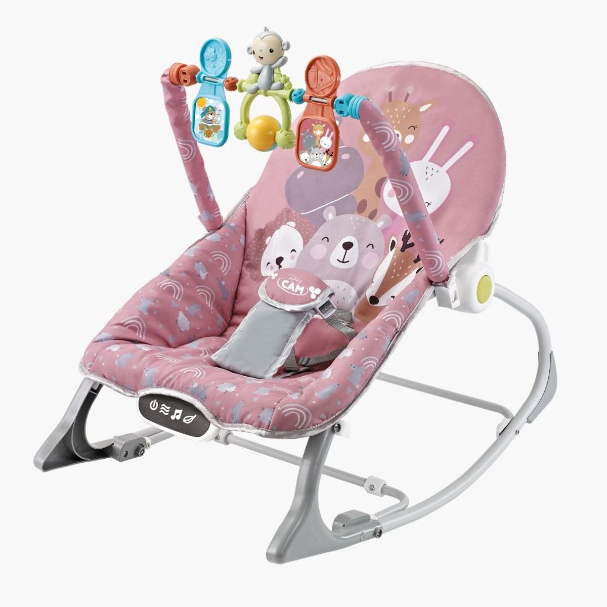 CAM - MECEDORA MUSICAL BLUETOOTH BABY CAM ROSA