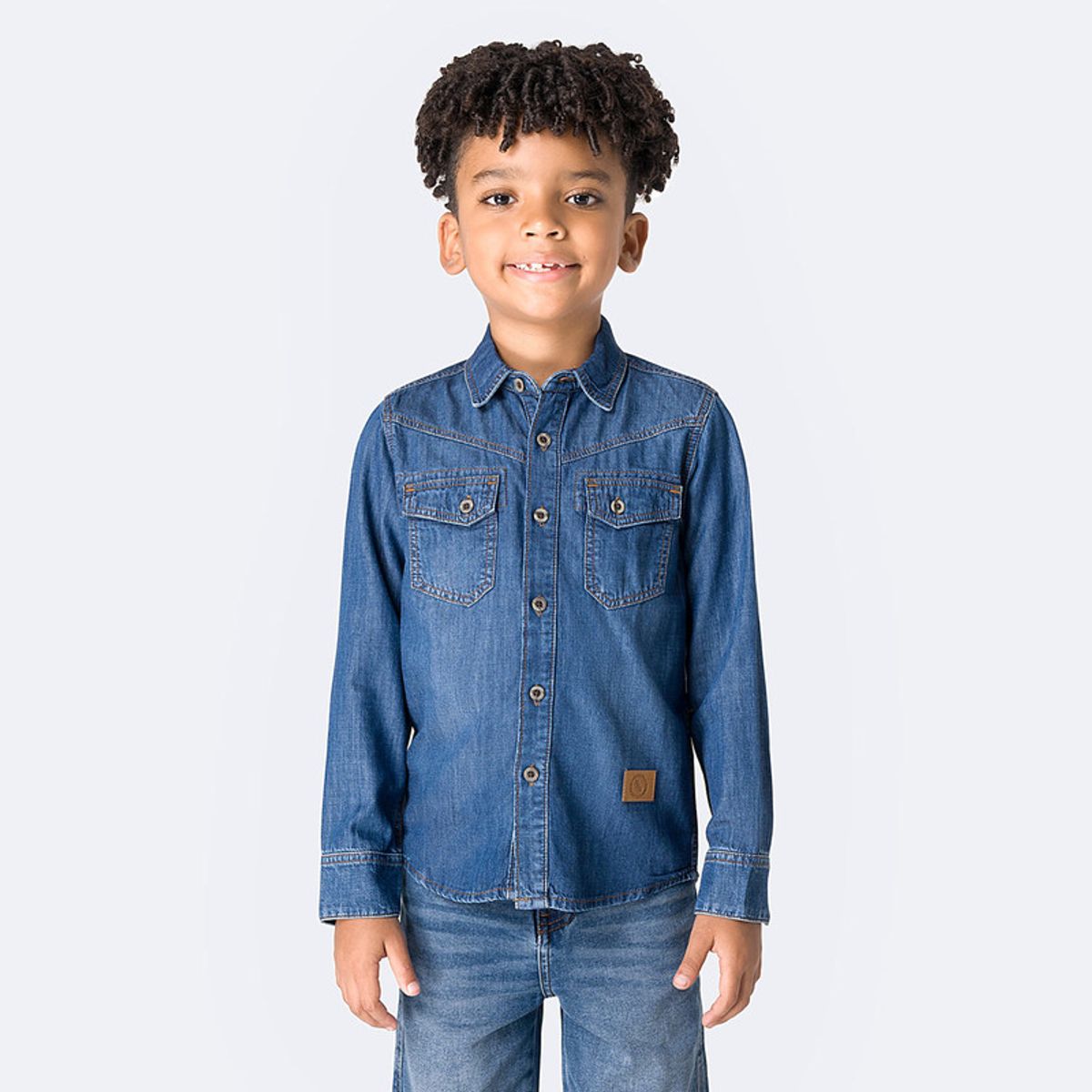PIONIER - Camisa Denim Niño Joniorh Pionier