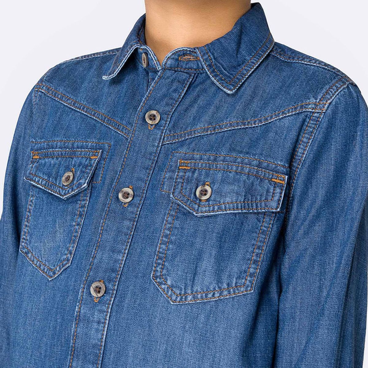 PIONIER - Camisa Denim Niño Joniorh Pionier