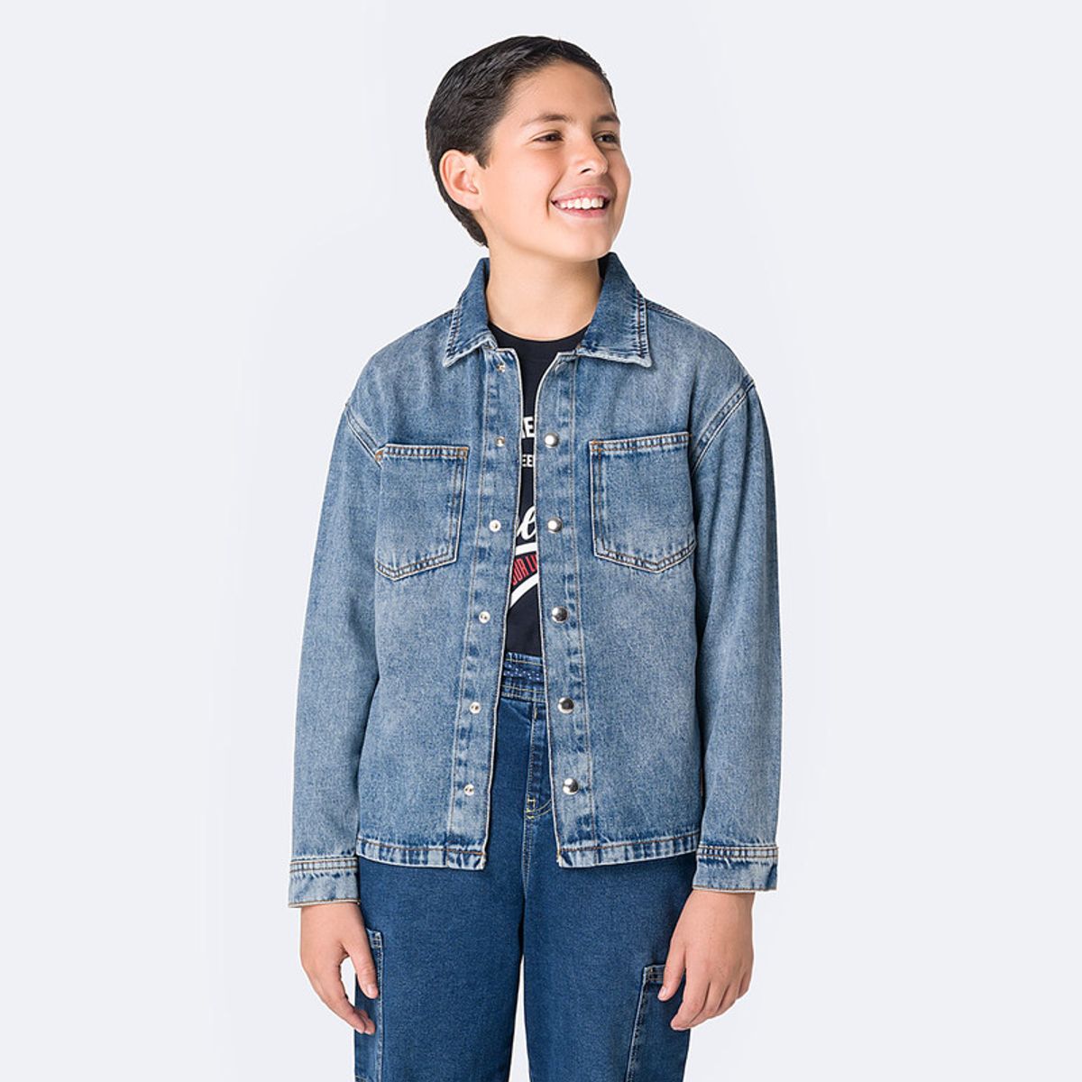 PIONIER - Camisa Denim Niño Lucahs Pionier