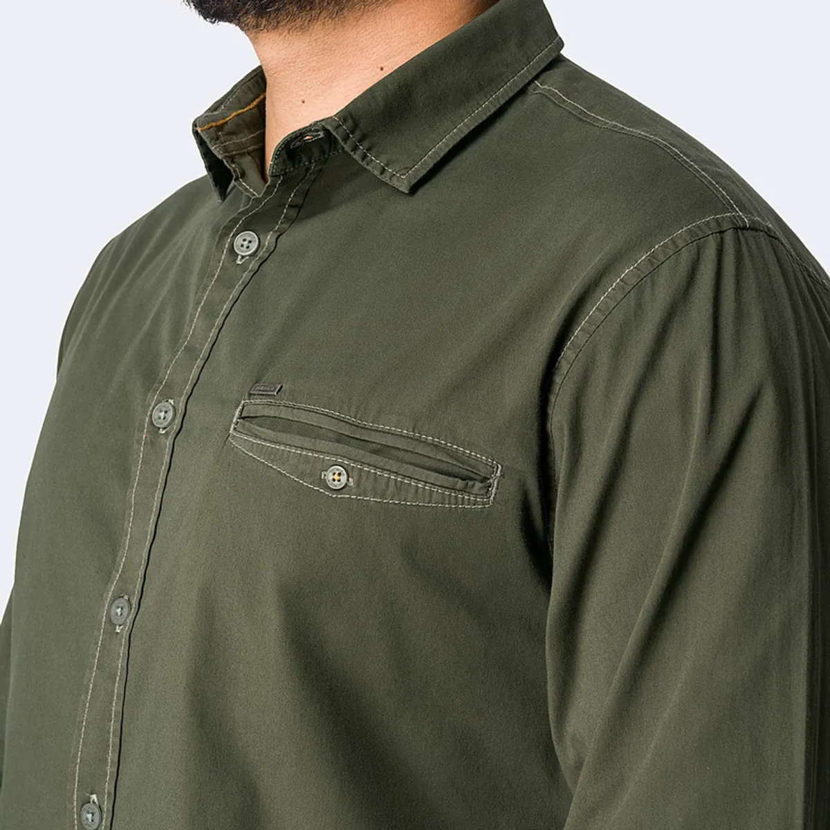 PIONIER - Camisa Popelina Hombre Henz Pionier