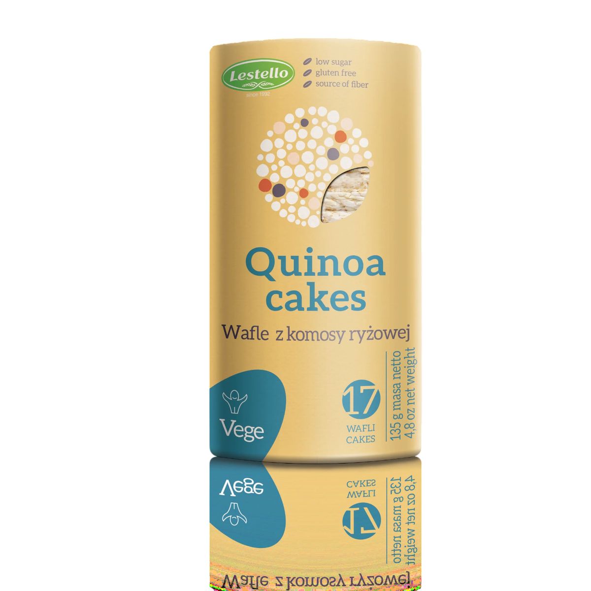 LESTELLO - LESTELLO GALLETAS DE QUINOA SIN GLUTEN 135G