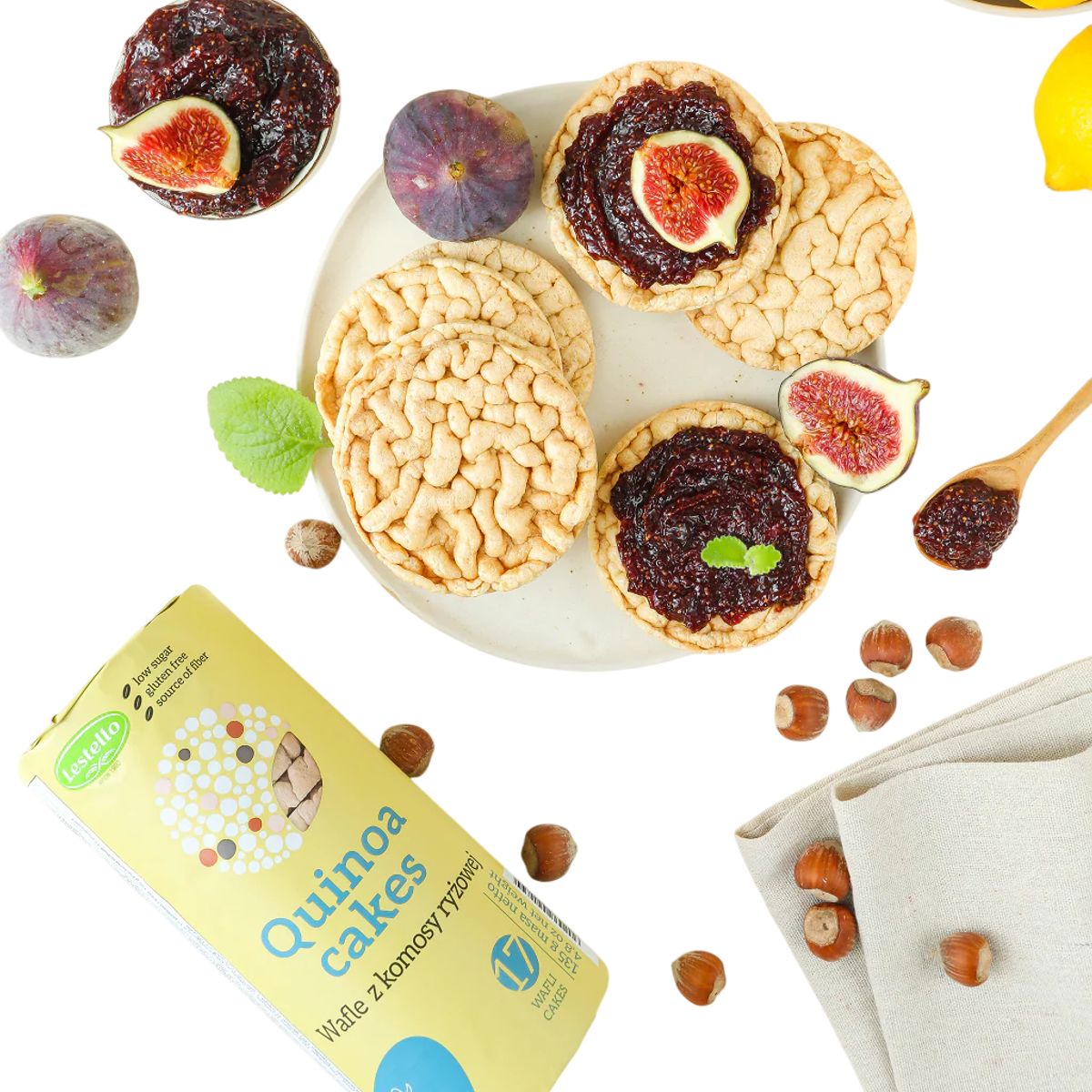 LESTELLO - LESTELLO GALLETAS DE QUINOA SIN GLUTEN 135G