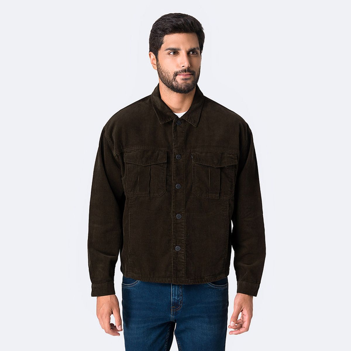 PIONIER - Camisaco Corduroy Hombre Israell Pionier
