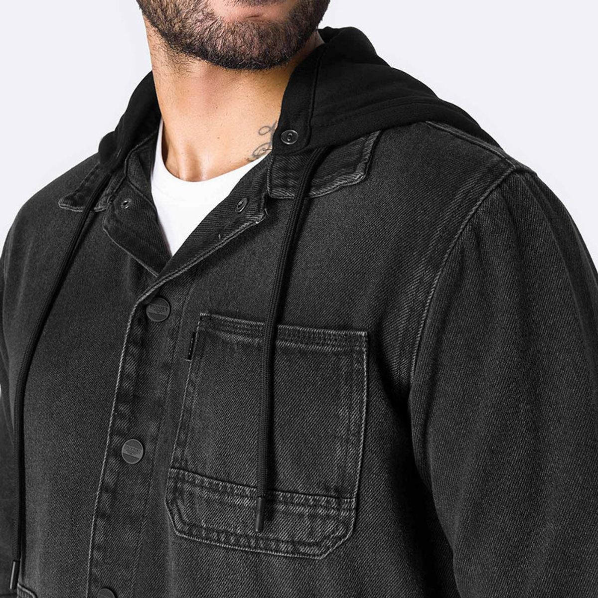 PIONIER - Camisaco Denim Hombre Boggs Pionier