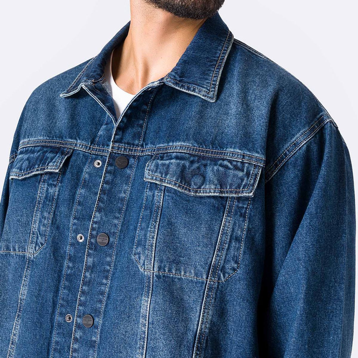 PIONIER - Camisaco Denim Hombre Mitchelh Pionier