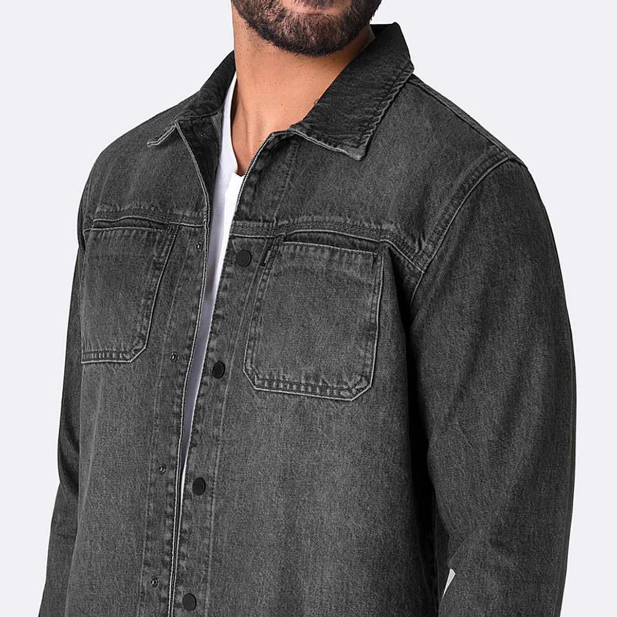 PIONIER - Camisaco Denim Hombre Wilhy Pionier