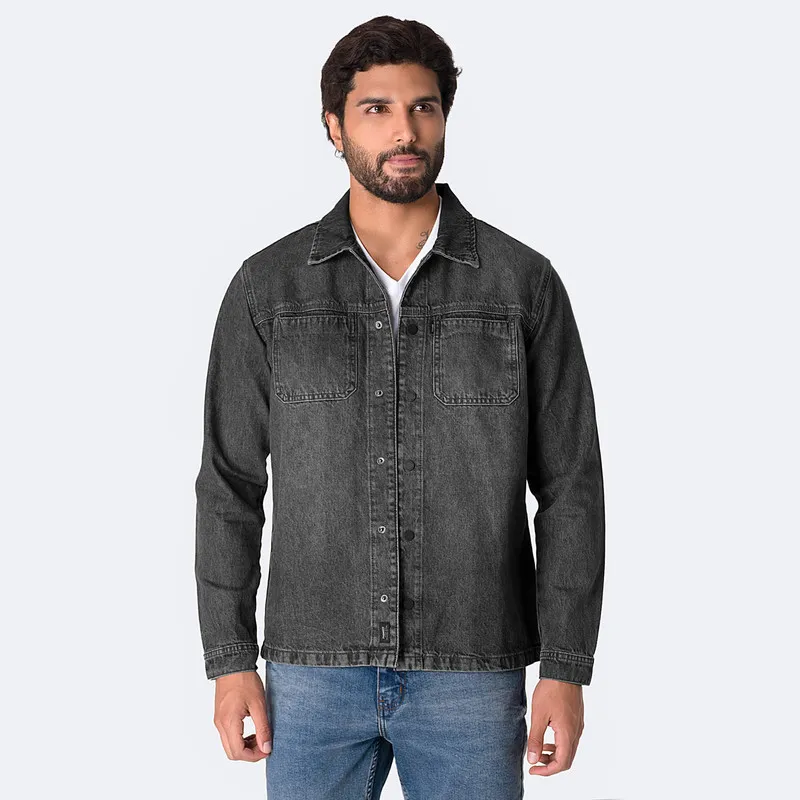 PIONIER - Camisaco Denim Hombre Wilhy Pionier